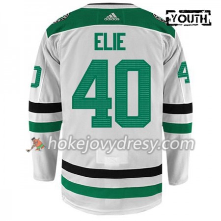 Dětské Hokejový Dres Dallas Stars REMI ELIE 40 Adidas Bílá Authentic